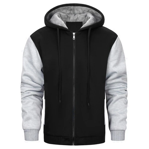 LBL Leading the Better Life Men's Zip Up Hoodies Sweatshirt Heavyweight Fleece Winter Jackets Warm Thick Coats