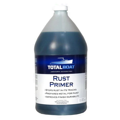 TotalBoat Rust Primer Converter (QUART) | Metal Treatment Stops Rust For Professional Repairs