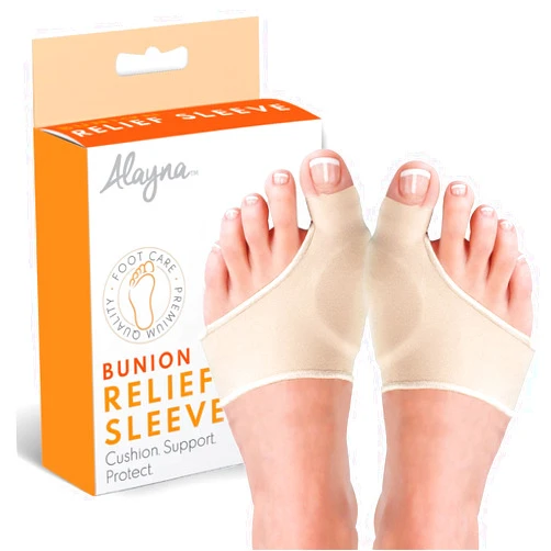 Alayna Bunion Correctors for Women and Men Relief for Big Toe Separator Gel Cushion Brace Splint Protector Support Hallux Valgus Hammer Toe Pain Inflammation Bunion Guard Shield Unisex to Align Bones in Feet