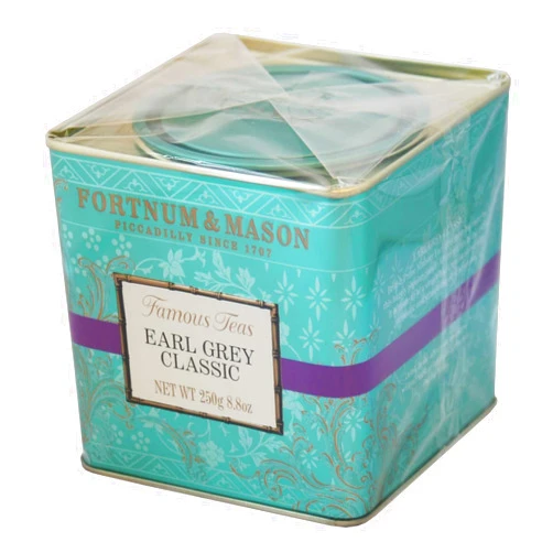 Runahaa Fortnum & Mason British Tea Earl Grey Classic Tea Tin 250g