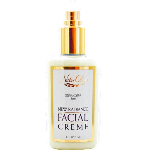 NaturOli Radiance Facial Crème - 4oz - 100% All Natural Botanical Facial crème - Nourishing and Highly Effective! - Made in USA!