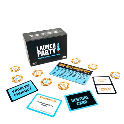 SolidRoots Launch Party - Hilarious Ventures. Serious Capital Card Game