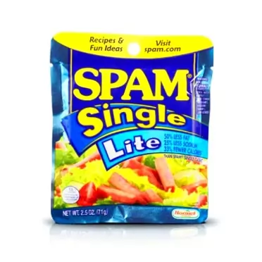Spam Classic Lite Singles (Case of 12) 12 Count (Pack of 1)