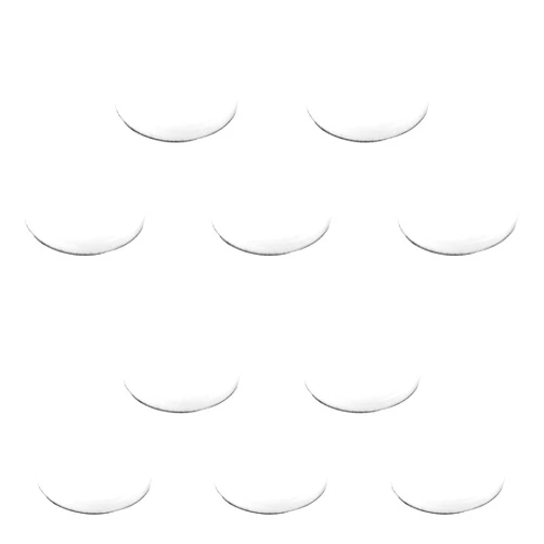 VILLCASE 10pcs Mini Domed Ink Blending Foams Refills Distress Ink Pads Sponge Replacement Blending for Crafting Crafts Drawing DIY Card Making Embossing Painting Art Supplies