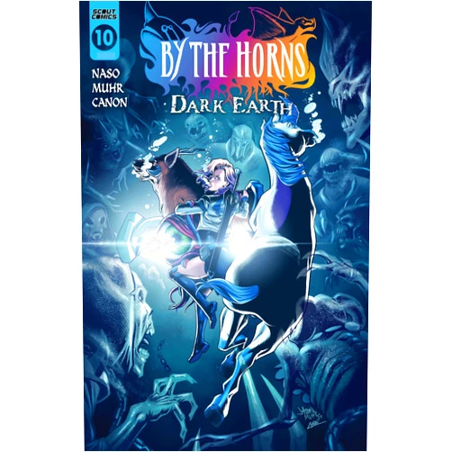By Markisan Naso (Author), Nicole D'Andria (Editor), Jason Muhr (Artist, Letterer), Steven Canon (Colorist) & 1 more Format: Kindle Edition By the Horns: Dark Earth #10