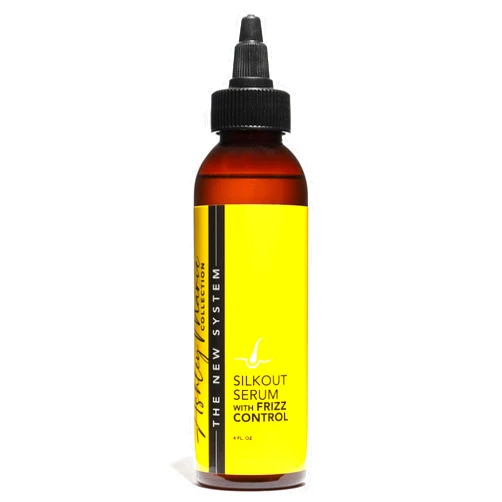 The Hair Diagram - Ashley Marie Silk Out Serum with Frizz Control - Natural Ingredients - Strengthening Hair Serum - High Shine & Heat Protectant Formula - Color Safe - Paraben & Sulfate Free - 4oz