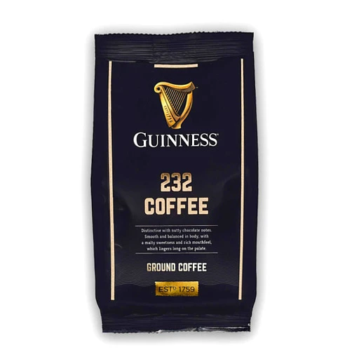 TIKI TONGA Exclusive, Limited Edition Guinness Coffee '232' Brew by Tiki Tonga Coffee Roasters. Roasted in The United Kingdom (Filter/Ground)