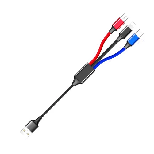 Ienza Muti-purpose Short PowerBank Accessory USB C & Micro Charger Cable Cord for iWalk, Spigen PocketBoost, INIU, RAVPower, BONAI, Anker, Miady, RAVPower, Works with Smartphones, Earbuds, Headphones & More