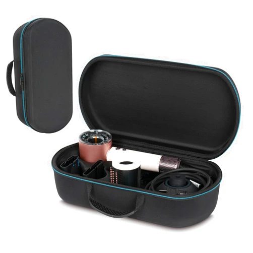 XINGFUDAO Hard Carrying Case Compatible with Dyson Supersonic Nural HD16 Hair Dryer,Replacement Travel Storage Bag for Hair Dryer Dyson Supersonic HD08 & HD15 (black)