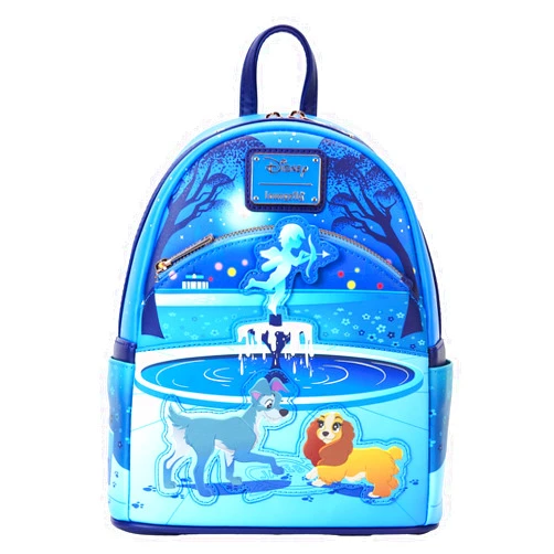 Loungefly Disney Lady and The Tramp 70th Anniversary Mini Backpack
