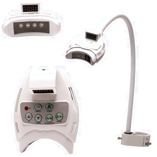 UINMYREO LED Teech Whitening Equipment Teeth Whitening Accelerator 3 Color Lights Multifunctional Lamp Bleaching Whitening Machine Install on The Chair