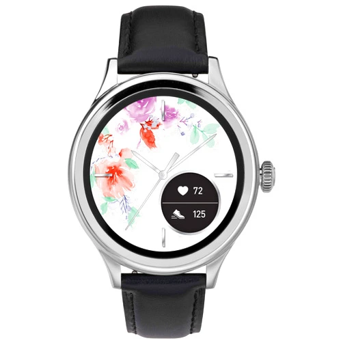 IConnect by Timex Pro Women's Touchscreen Smartwatch with AMOLED Display, Heart Rate Monitor, Activity Tracking, Workouts, Notifications and IP68 Water Resistance