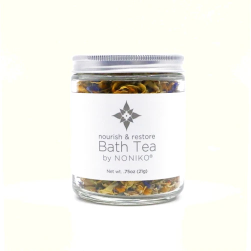 NONIKO Nourish & Restore Bath Tea - Soothing Bath Soak for Stress Release and Relaxation