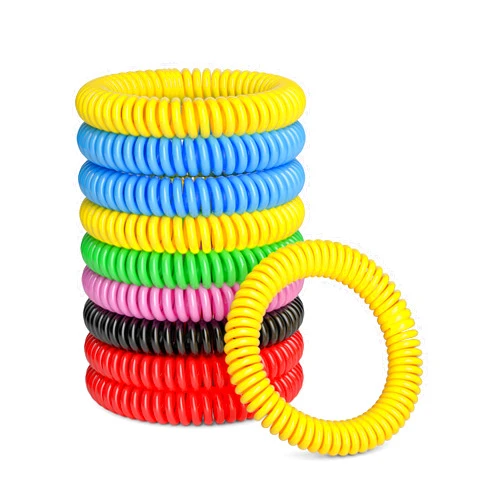 BuggyBands 25 Pack Mosquito Repellent Bracelets for Adults & Kids, DEET-Free Bands, Individually Wrapped Repellent Wristbands