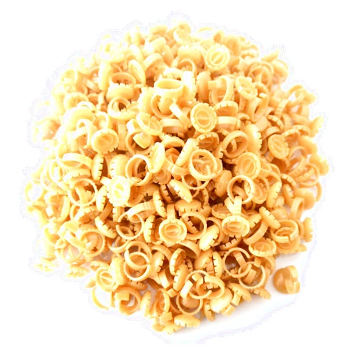 Jusbuya Gold Glue Rings for Eyelash Extension,300PCS Smart Eyelash Glue Rings,Disposable Eyelash Glue Holder flower Glue Cups Rings, Round Lash Rings Lash Glue Holder False Eyelashes Lash Extension Supplies