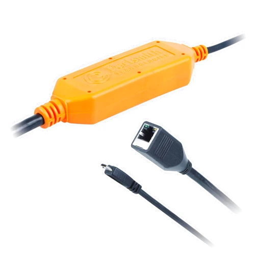 Portsmith Weather Resistant USB-Micro to Ethernet Adapter, Outdoor Micro USB to Ethernet Adapter: Portsmith PSA1UB1E-E