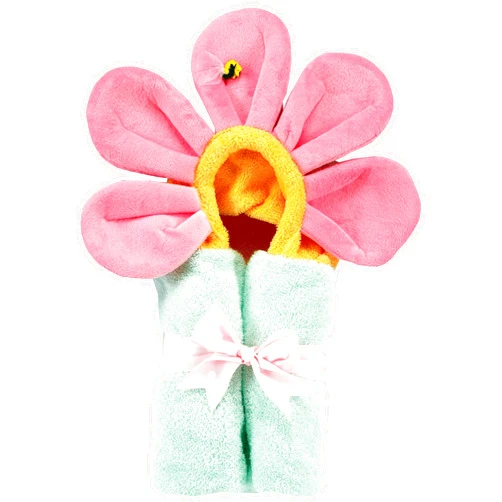 AM PM Kids! Mini Tubby Towel, Pastel Flower