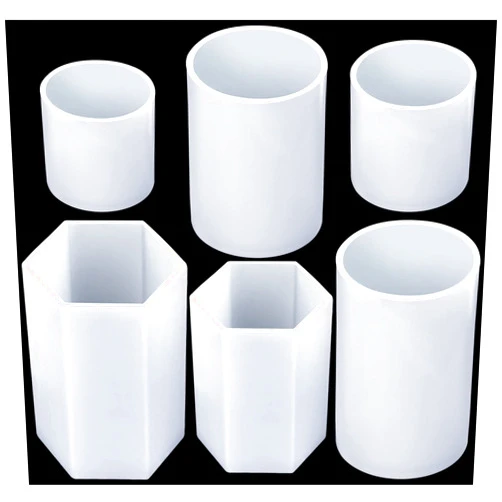 HFYHWT Candle Molds for Candles Making, 4PCS Cylinder and 2PCS Hexagon Silicone Mold for Making Candle, DIY Crafts