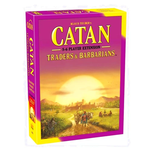 CATAN Traders & Barbarians Board Game 5-6 Player EXTENSION - Expand Your Epic CATAN Adventure! Strategy Game for Kids and Adults, Ages 12+, 3-6 Players, 90-120 Minute Playtime, Made by CATAN Studio