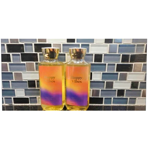 Generic 2 bath body works Happy Vibes shower gel 8 oz