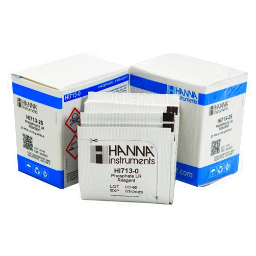 Hanna Instruments Two Pack: Hanna Instruments HI 713-25 Reagents Phosphate for HI 713 Checker HC (Total of 50 Tests)