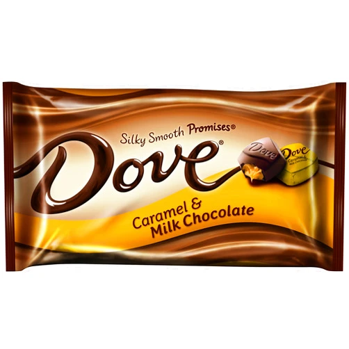 Dove Milk Chocolate Caramel Promises, 7.94 Ounce Packages (Pack of 4)