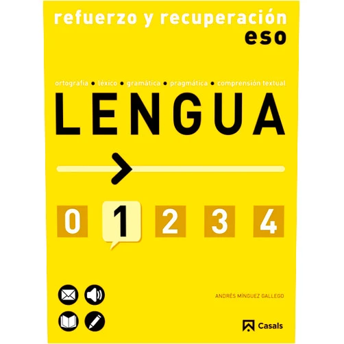 Andrés Mínguez Gallego,Xavier Algueró Refuerzo y recuperación de Lengua 1 ESO