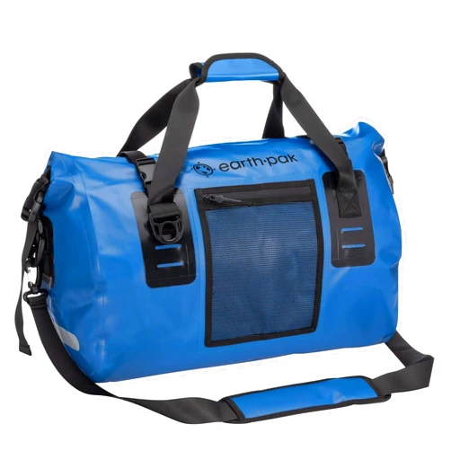 Earth Pak Waterproof Duffel Bag - Heavy Duty Motorcycle Dry Bag with Large Storage Space, Waterproof Duffle Bag Perfect for Traveling, Camping, Kayaking, Fishing & Canoeing Bag 50L/70L/90L/120L Sizes
