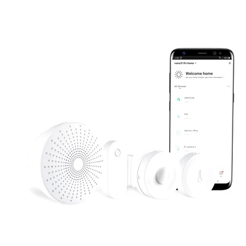eco4life Smart Home Security Starter Kit Home Automation System, Hub|Motion Sensor | Temperature Sensor | Multi-Purpose Sensor, 24/7 Monitoring System no Contract Free for Home Office APP alerts