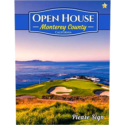 By Lisa Marie Smith (Author) Monterey County Open House: A Guest Book for Monterey County, California for Real Estate Professionals and People who want to sell their homes.