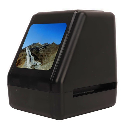 Generic Film Scanner 2in Screen Slide Scanner Convert Fast Scanning 135 126 110 8mm Slides to 12MP JPG Digital Photo Negative Scanner High Fidelity Image