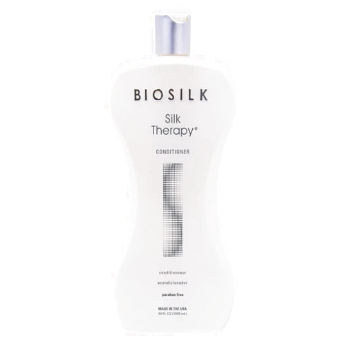 BioSilk Silk Therapy Conditioner, Moisturizes & Conditions Hair For Incredible Shine, Sulfate, Paraben, & Cruelty-Free, 34 Oz