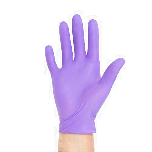 HALYARD Purple Nitrile-Xtra Exam Gloves - Emergency Responder Series (EMS), Powder-Free, 5.9 mil, 12
