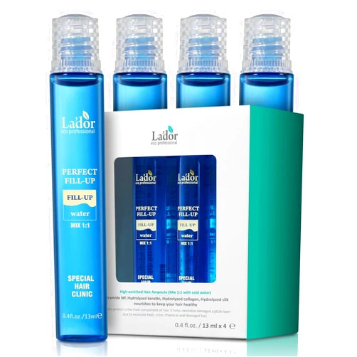 LA'DOR LADOR Perfect Hair Fill-Up Original 3 Seconds Intensive Keratin Treatment w/Protein for Bleached Frizzy Damaged Dry Hair Care Korean Deep Conditioner