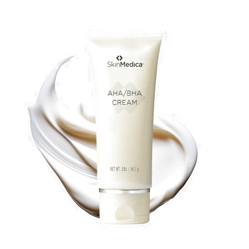 SkinMedica AHA/BHA Cream - Age-Defying Skincare Face Cream for Women That Exfoliates and Improves the Appearance of Skin Tone and Texture for Brighter Skin, 2 Oz