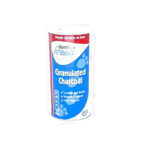 Hatchwells Granulated Charcoal for Dog, Horse, cat to control bodily odours and aid digestion, 150g