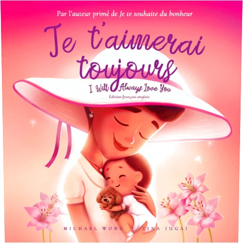 Michael Wong,Brooke Vitale,Zina Iugai,Christophe Jamot,Aurélie Jamot Je t’aimerai toujours: Édition français-anglais (I Will Always Love You: French-English edition) (La série amour inconditionnel (français-anglais)) (French Edition)
