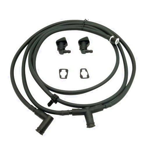WGBAB Windshield Washer Nozzle Jet Hose Kit for 2011-2016 Ford F250 F350 F450 F550 Super Duty Replace BC3Z-17603-A BC3Z-17K605-B