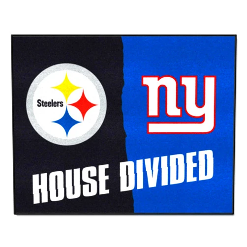 FANMATS NFL Unisex-Adult House Divided Mat