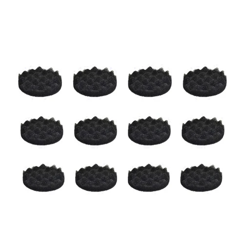 THREELIN Bio-Foam Filter Pads, Media Compatible with Fluval FX4/FX5/FX6 Canister Foam, Aquarium Filter Accessories (Pack of 12)