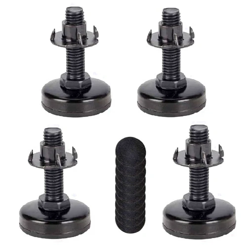 PONGJA Heavy Duty Furniture Levelers, 4 Pack 3/8