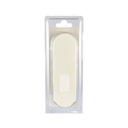 Cuccio Pro Pedicure File Refills – 180 Grit White Disposable Sheets – Water-Resistant and Hygienic – Compatible with Stainless Steel Pedicure File – Pack of 50