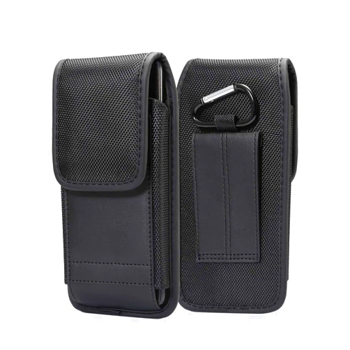 KYZI Cell Phone Pouch Belt Pouch Holster Cover Case Compatible with iPhone 11/11 Pro Max/XS,Phone Bag Compatible with 5.5 to 6.0 inch Smartphone, Rugged Nylon Carry Case Clip Holster