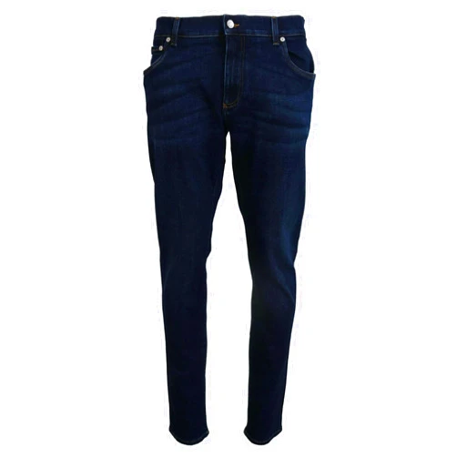 Dolce & Gabbana Dark Blue Cotton Denim SKINNY Men's Jeans
