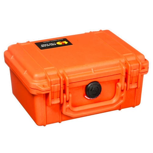 Pelican 1150 Camera Case With Foam (Orange)