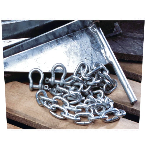 Tie Down Engineering Boat Anchor Chain with Expanded Link | Galvanized | 5/16 in. x 6 ft. Chain | Boat Accessories | Working Load 1,900 lbs