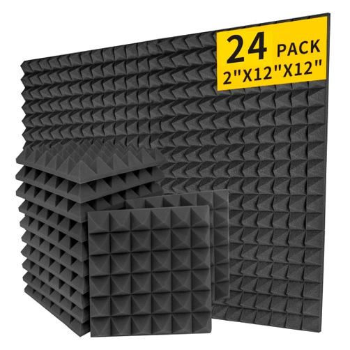 Saiqiang Acoustic Foam Panels 24 Pack – 2