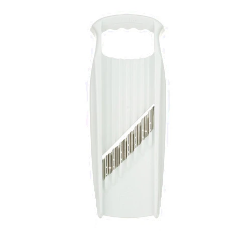 Börner Wave-Waffle XXL PowerLine Crinkle Cut Vegetable Slicer (White) • Wavy Mandoline for Vegetables • Wave/Waffle/Crinkle Cut • Potato Slicer for Lattice Potatoes