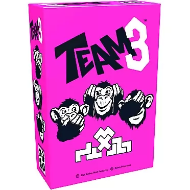 BRAIN GAMES TEAM3 Pink Board Game - A Thrilling Party Game