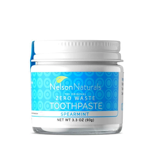 Nelson Naturals Spearmint Fluoride Free Toothpaste 3.3 oz